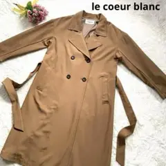 le coeur blanc トレンチコート 美品