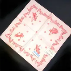 新品　WEDGWOODハンカチ ピンク　マイクロファイバーメガネ拭き・スマホ拭き