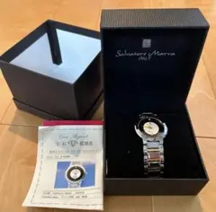Salvatore Marra 18K 天然ダイヤ 高級腕時計 定価26万 - メルカリ
