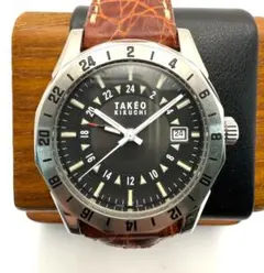 f4901 TAKEO KIKUCHI タケオキクチ 腕時計 デイト