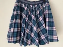 jacadi チェック柄スカート 12A