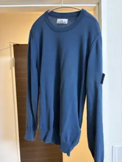 STONE ISLAND 藍色 輕薄毛衣