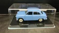 国産名車コレクション　トヨペットコロナ　ST10 1957年　ミニカーのサムネイル