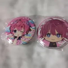 すとぷり 2021年Summerさとみ 缶バッジ 2個セット - メルカリ