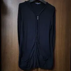 S Max Mara ロングカーディガン 長袖 ジップアップ フード付きのサムネイル