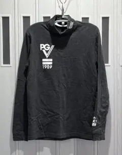 PEARLY GATES 長袖ハイネック ダークグレー