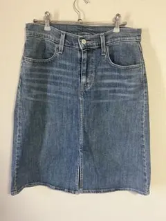 Levi’s リーバイス デニムスカート 26 前スリット 台形のサムネイル