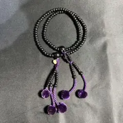 木製 数珠 約7mmビーズ#378