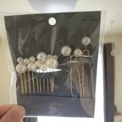 grajju パール ヘアピンセット