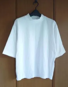UNIQLO U エアリズムコットン オーバーサイズ モックネックT S