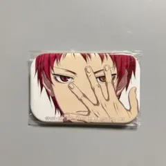 赤司征十郎　帝光　缶バッジ　黒子のバスケ　まるかく　スクエア 赤司征十郎 帝光 缶バッジ 黒子のバスケ まるかく スクエア