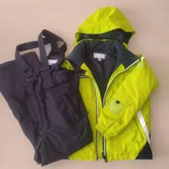 phenix 蛍光グリーン スキーウェア