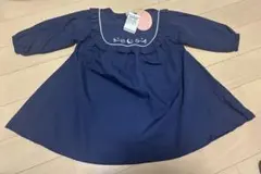 【新品】YupRap ワンピース　100cm ネイビー