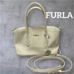 フルラ　FURLA テッサ　TESSA ショルダーバッグ　白　ハンドバッグのサムネイル