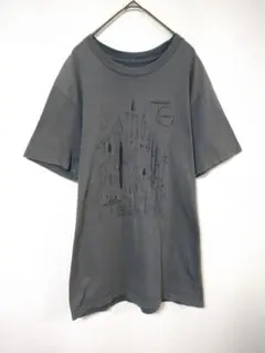 パタゴニア　Tシャツ　メンズM　グレー色　前面プリント　綿100％