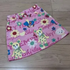 シャーリーテンプル スカート 130 レトロ　総柄