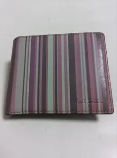 ポール・スミス 二つ折り財布 マルチカラー