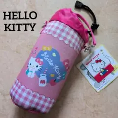 新品 キティちゃん ペットボトルホルダー サンリオ ピンク ハローキティのサムネイル