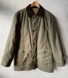 ハンティングジャケット カーキ コーデュロイ襟