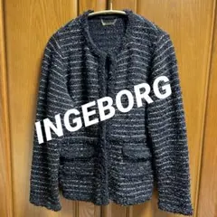 インゲボルグ ノーカラージャケット