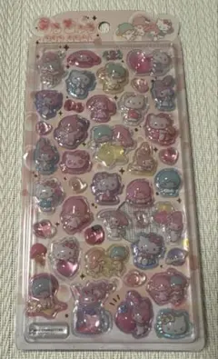 【正規品】うるちゅるポップシール リトルツインスターズ マイメロ キティ