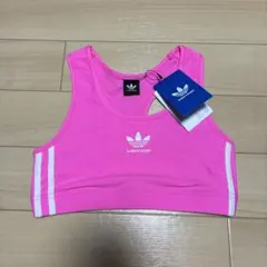 【新品未使用】balenciaga/adidas スポーツブラ S ピンク