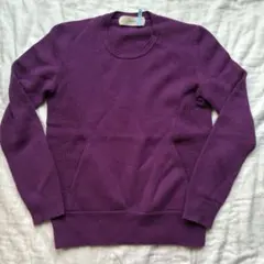 Cruciani◇Made in Italy◇48◇パープル◇コットン ニット - メルカリ