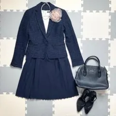 2度着用 コムサイズム ビューティ＆ユース フォーマル セレモニー スーツ