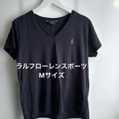 Ralph Lauren Sport ネイビーM Vネック Tシャツのサムネイル