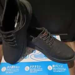 CEDAR CREST ブラック スニーカー　スパットシューズ 27cm 4Eのサムネイル