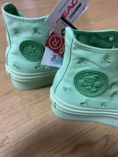 コンバース annco氏コラボ 厚底ハイカットスニーカー