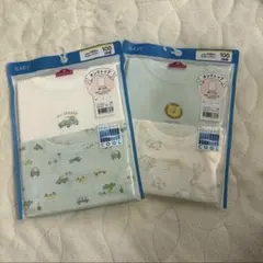 新品　キッズ　肌着　タンクトップ　100 男の子　2セット　綿100