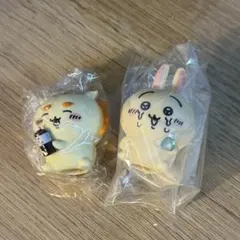 ちいかわ ソフビパペットマスコット2 シーサー・うさぎセット