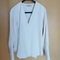 美品ナノ・ユニバースとろみブラウス