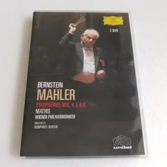 バーンスタイン マーラー交響曲第4・5・6 番 DVD 2枚組 ウィーンフィル