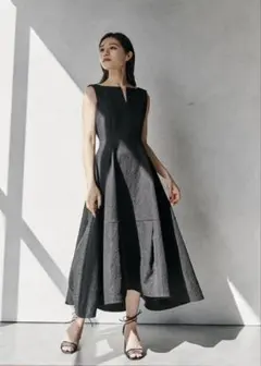 新品タグ付きlaubeblanc Keyneck Jacquard Dress