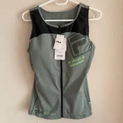 k224【新品未使用品】訳あり 上のみ FILAレディースフィットネス水着 L