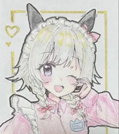 ウマ娘】カレンブーケドール【手描きイラスト】 - メルカリ