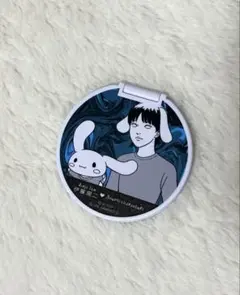伊藤潤二×サンリオコラボ シナモン 円形ミラー