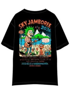 新品未使用SKYJAMBOREE2026 TM PaintTシャツブラックXL