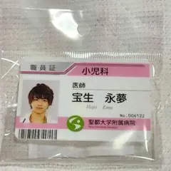【宝生 永夢】【未開封】社員証風 アクリルクリップバッジ