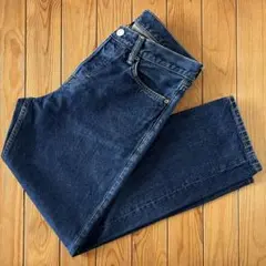 【美品】H&M リラックスフィット ストレートデニム 32 メンズ ボタンフライ