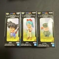 ドラゴンボール ワールドコレクタブルフィギュア 3体セット