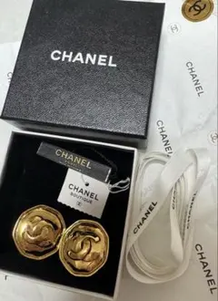 【美品】シャネル CHANEL ヴィンテージ ココマーク　イヤリング