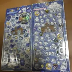 ジュエルプチドロップシール　星空ドロップ　シマエナガ