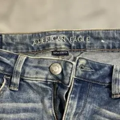 サイズ8 American EAGLE ストレッチ ダメージジーンズ デニム - メルカリ