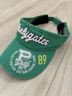 Pearlygates バイザー グリーン