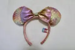 ディズニーランド 40周年 スパンコールカチューシャ