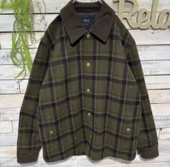 A.P.C. 20AW チェック ウールジャケット Lサイズ 定価¥59400のサムネイル