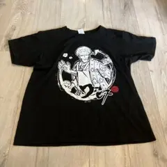 Tシャツ　トラファルガー・ロー(墨絵風柄) Tシャツ ブラック Mサイズのサムネイル